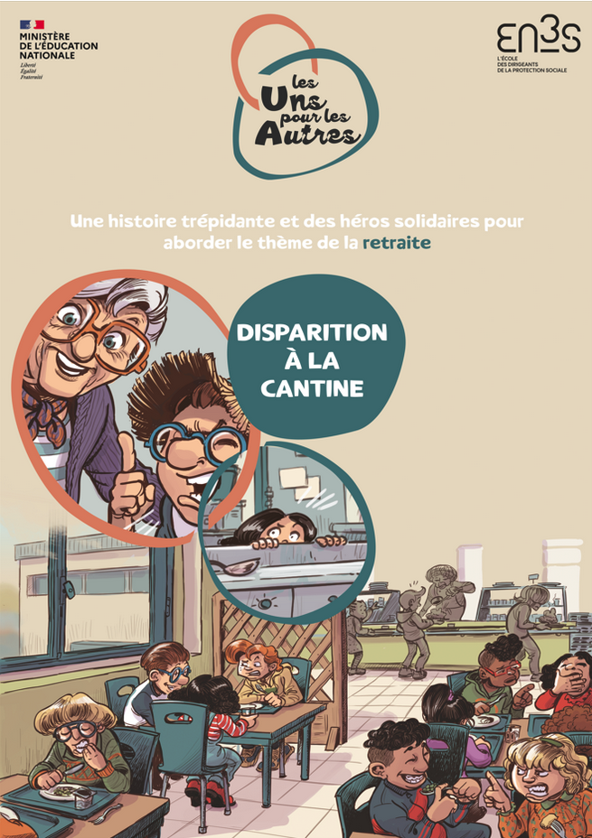 Couverture Disparition à la Cantine