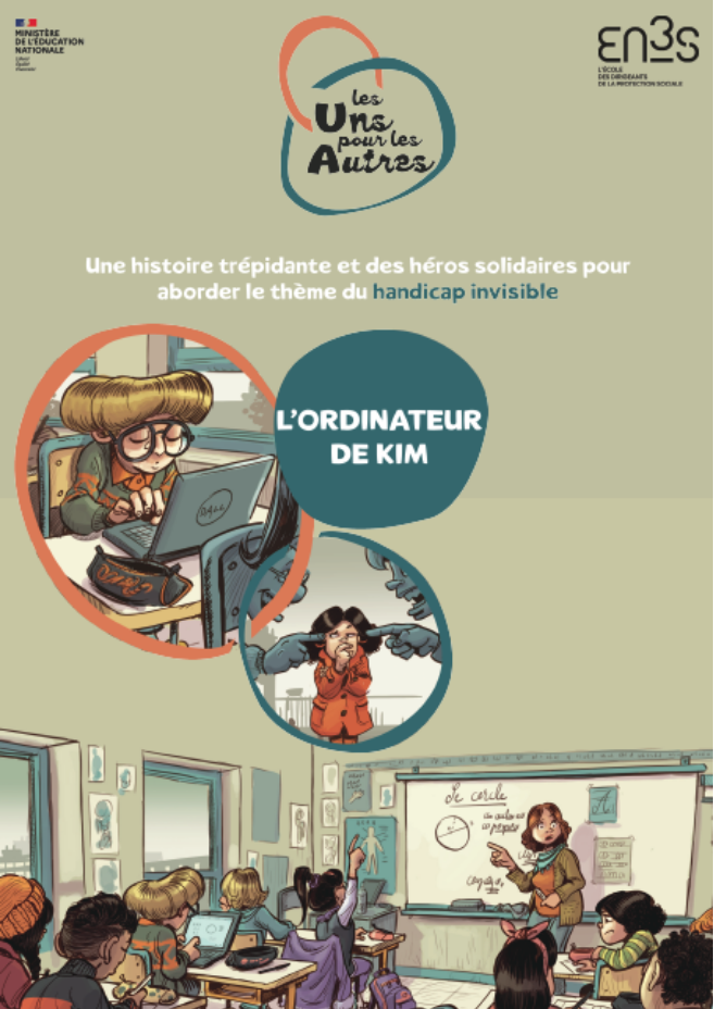 Couverture l'ordinateur de Kim